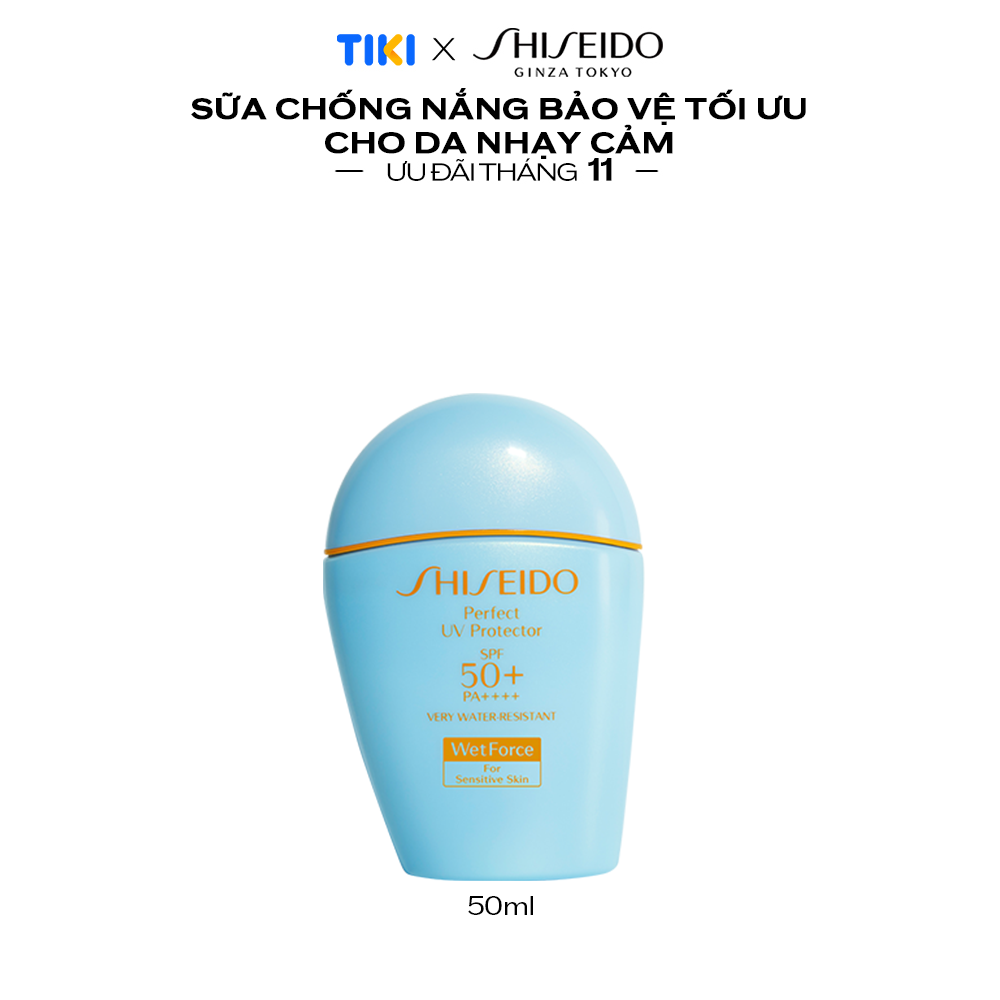 Sữa chống nắng dành cho da nhạy cảm Shiseido GSC The Perfect Protector S 50ml