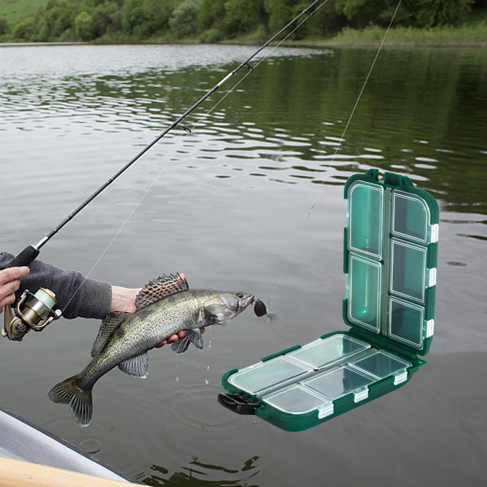 Fishing Tackle Box Hooks Container Case Fishing Tackle Storage Container