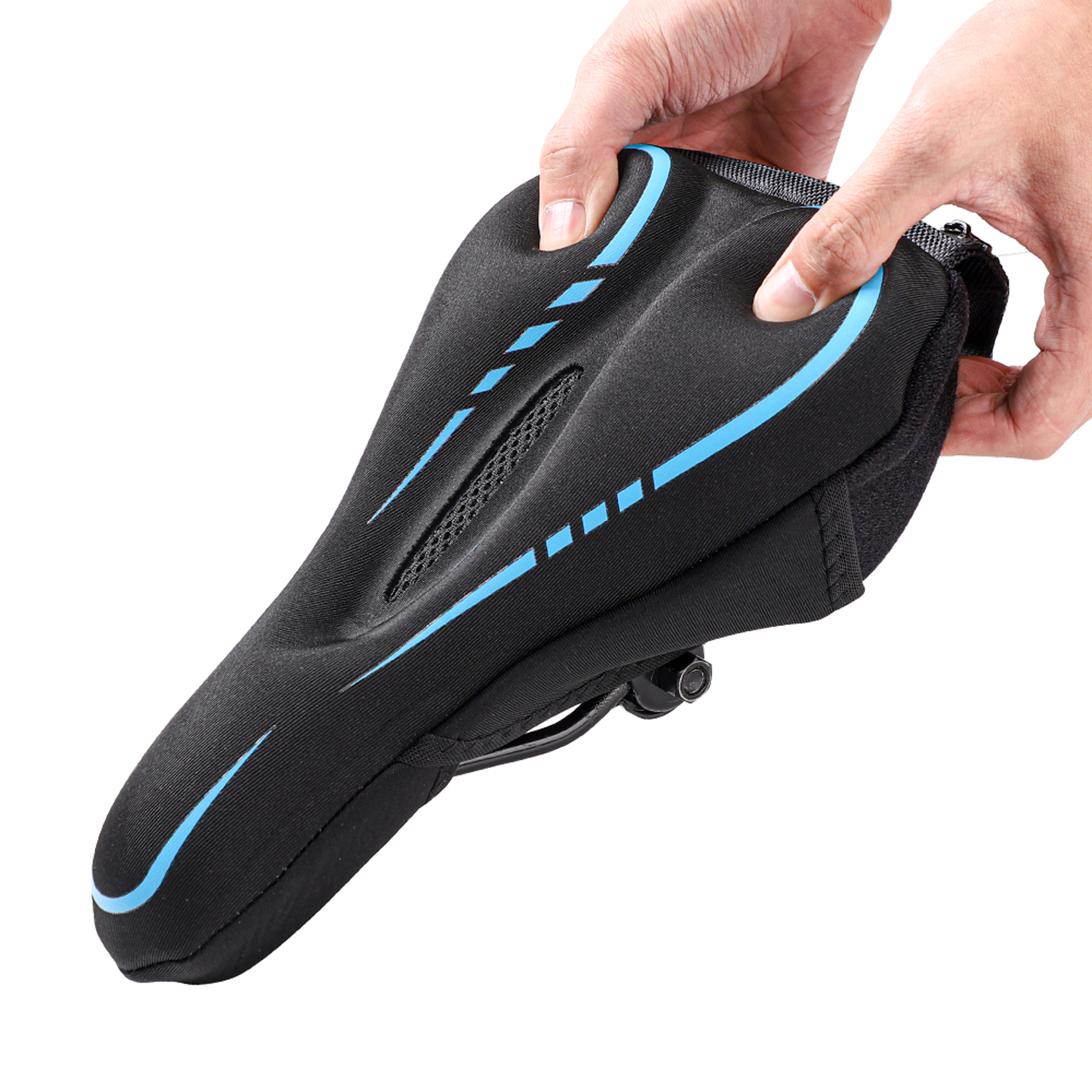WEST BIKING Đệm Bọc Yên Xe Bằng Silicon Thiết Kế Bọt Biển Chống Thấm Nước Cho Xe Đạp
