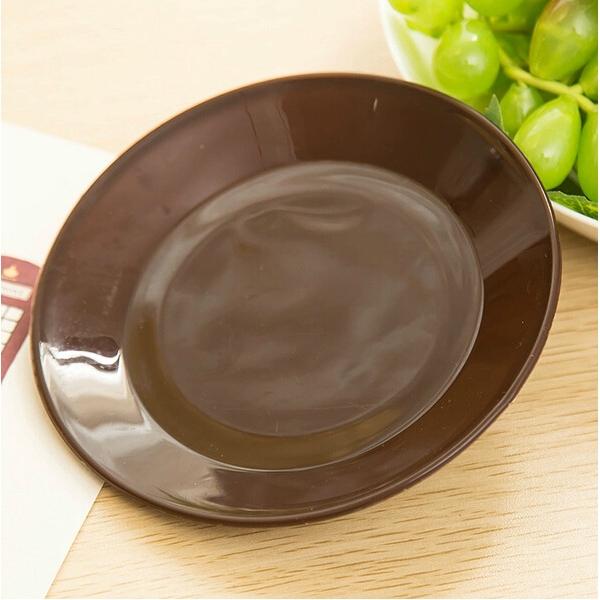 Đĩa nhựa đựng thức ăn nhiều màu 13cm