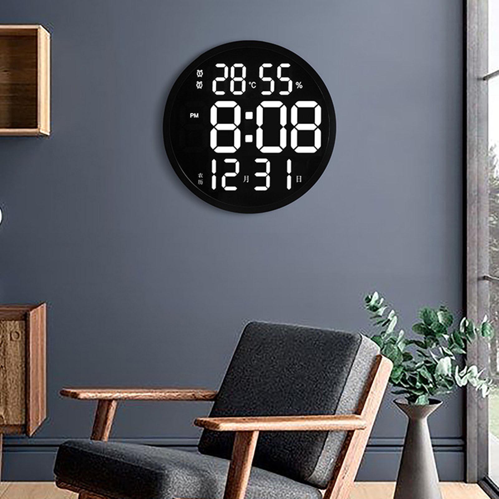 Đồng Hồ Tròn Điện Tử Không Tiếng Ồn 30Cm