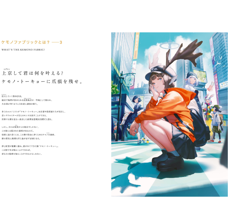 Sách ngoại văn: Kemono Fabric Tokyo モグモ Artworks - Kemono Fabric Tokyo Mogumo Artworks