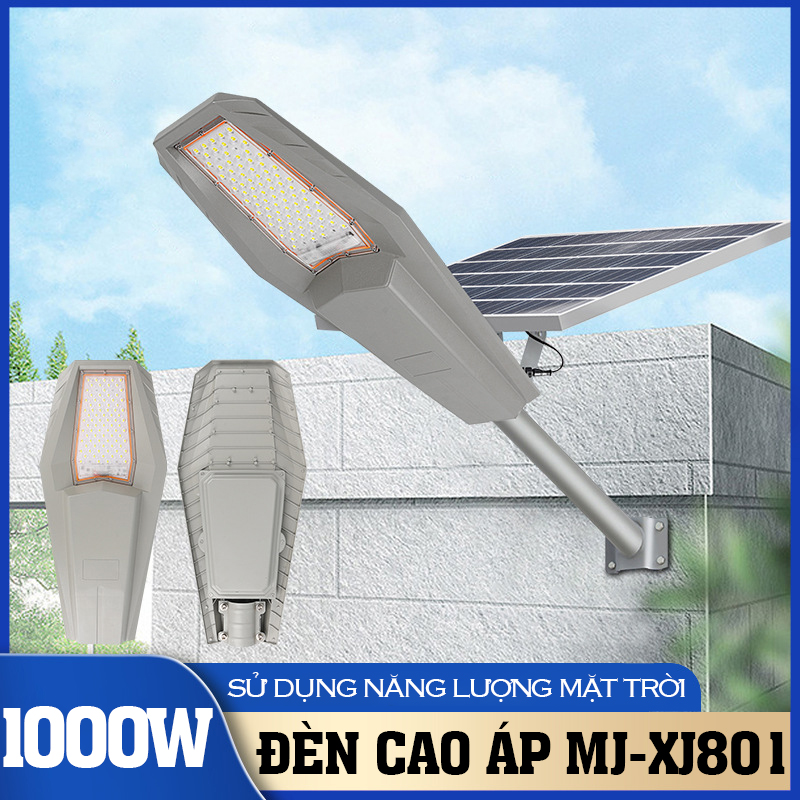 Đèn năng lượng mặt trời 1000w- cao áp MJ- XJ801, công nghệ cảm biến ánh sáng, độ bền cao- K1551