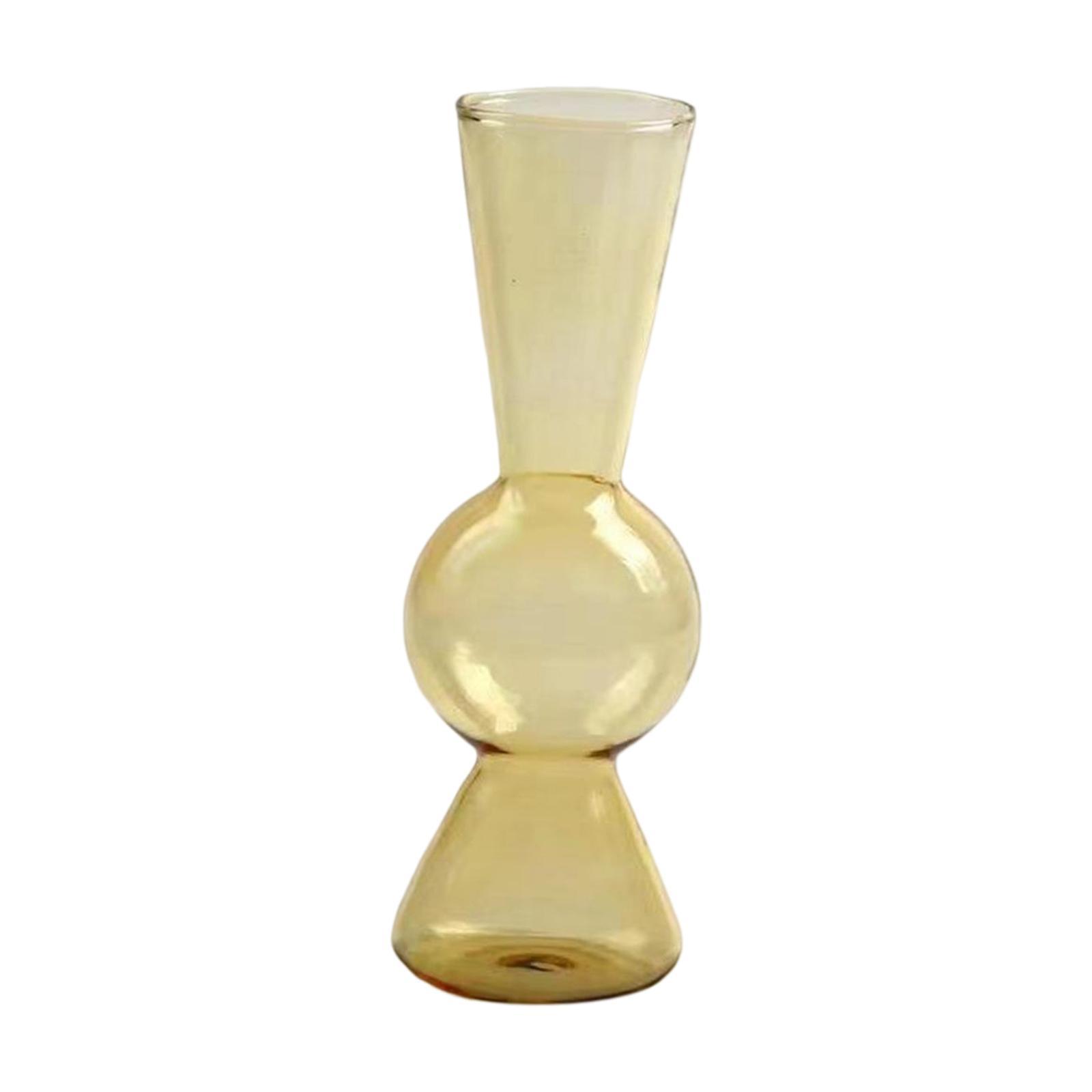 Glass Flower Vase Holder Flowerpot Dried Flowers for Kitchen