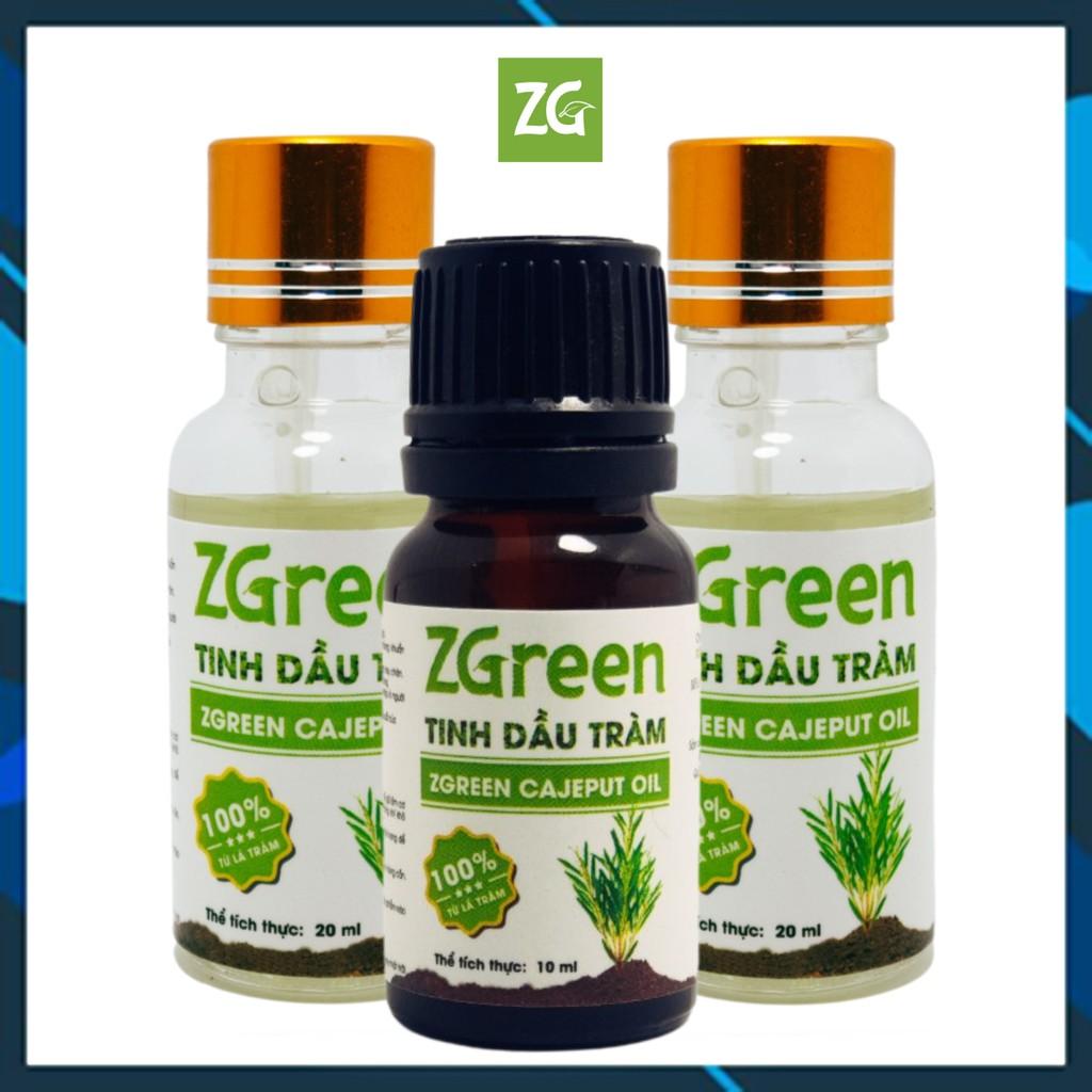 Tinh dầu Tràm ZGreen Có kiểm định an toàn cho bé Dung tích 10ml 20ml