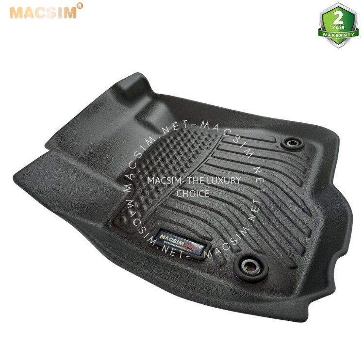 Thảm lót sàn xe ô tô Honda CRV 2023+ Nhãn hiệu Macsim chất liệu nhựa TPE cao cấp màu đen