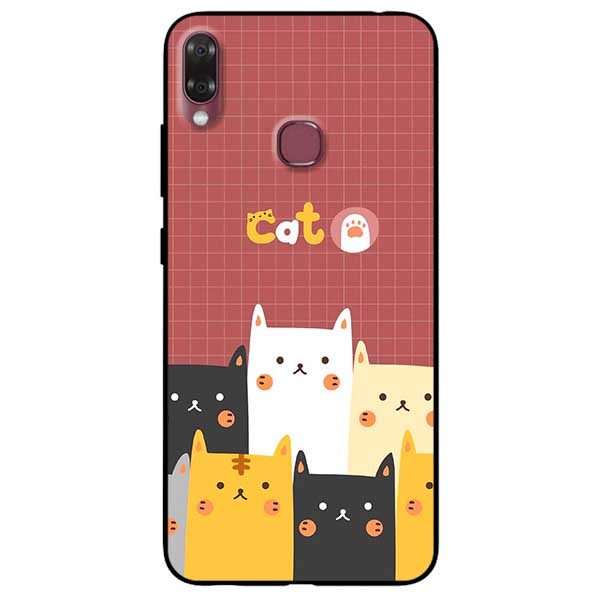 Ốp lưng dành cho Vsmart Joy 1+ mẫu Mèo Nâu