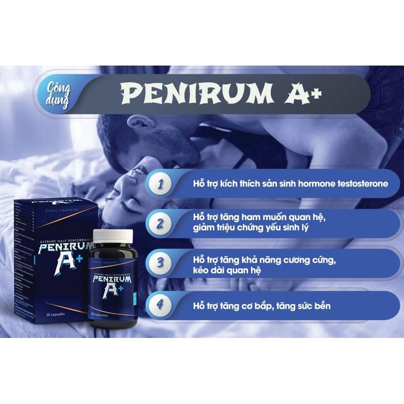 (07/23) PENIRUM A+ - HỖ TRỢ TĂNG CƯỜNG SINH LỰC