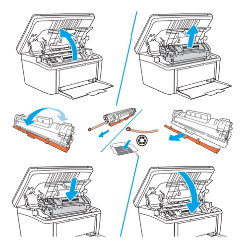 Mực in 48A cho máy in HP LaserJet Pro M28a, M28w,M16a, M15a (HKC-44A-48A)