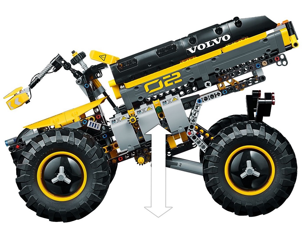 Bộ lắp ráp LEGO Technic 42081 - Xe Máy Xúc Volvo ZEUX