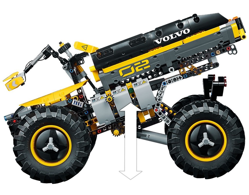 Bộ lắp ráp LEGO Technic 42081 - Xe Máy Xúc Volvo ZEUX (1167 Chi Tiết)