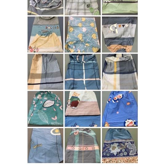 Vỏ gối ôm dây khoá MẪU NGẪU NHIÊN 100% cotton Hàn Quốc cao cấp