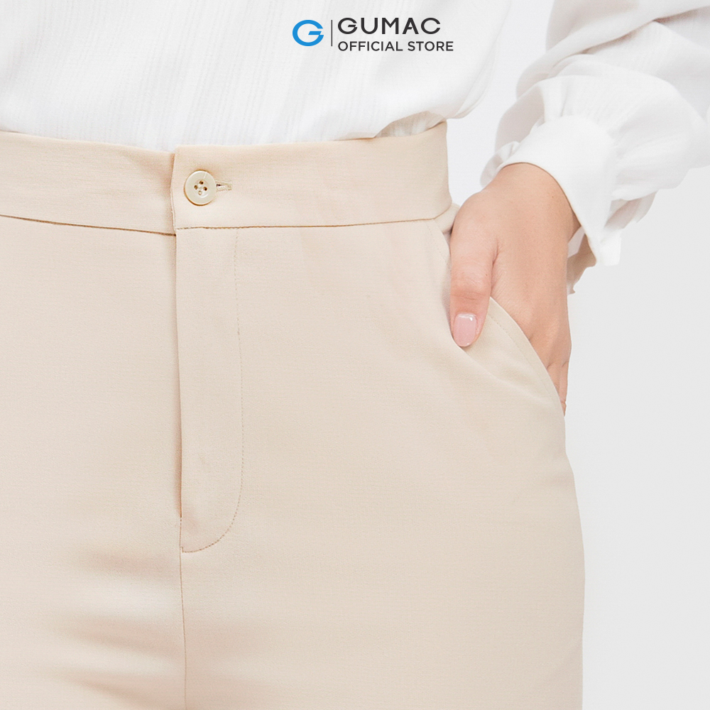 Quần tây nữ GUMAC QC04055 form cơ bản kiểu dáng trẻ trung thanh lịch