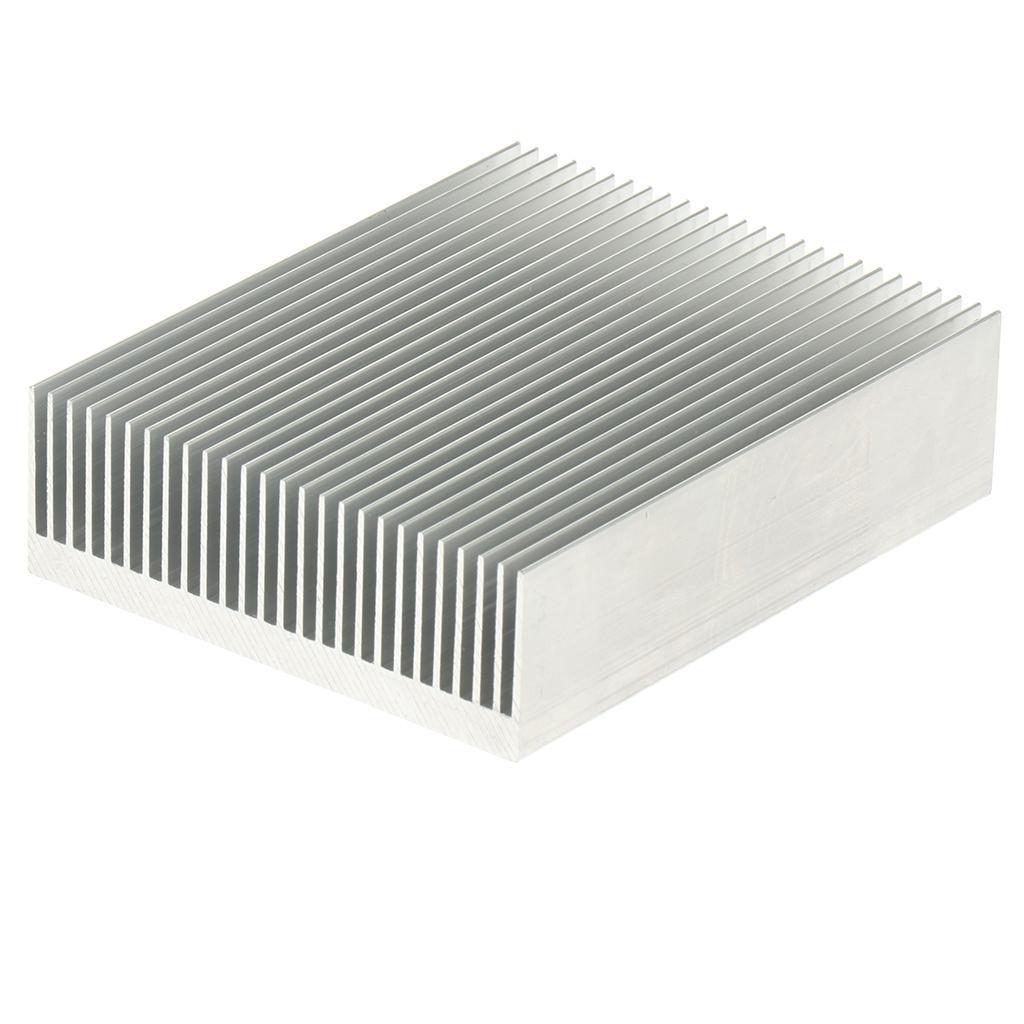 Aluminum Heatsink for Power Transistor IC Chip Heatsink White Cooler Fin
