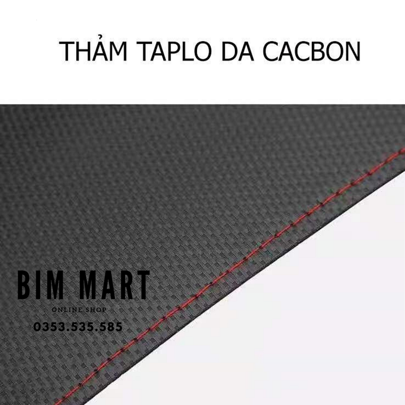 Thảm da taplo dành cho Honda CRV 2018 - 2022 vân Carbon cao cấp