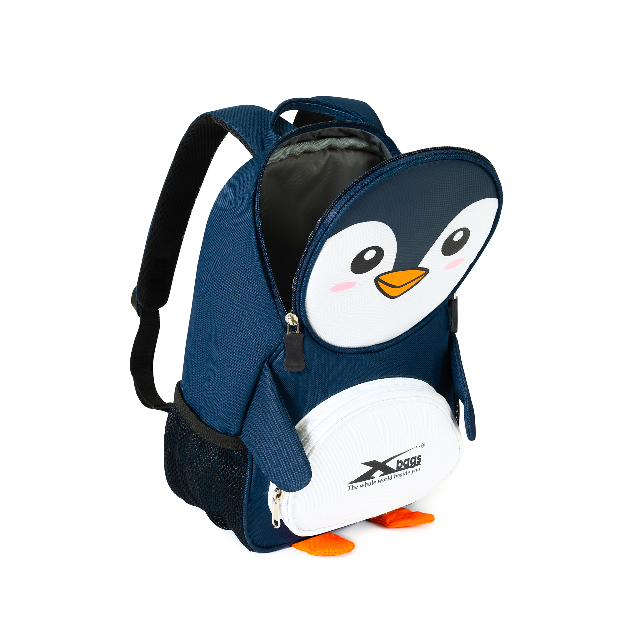 Balo mầm non Xbags Penguin Xb 3019 họa tiết đang yêu cho bé