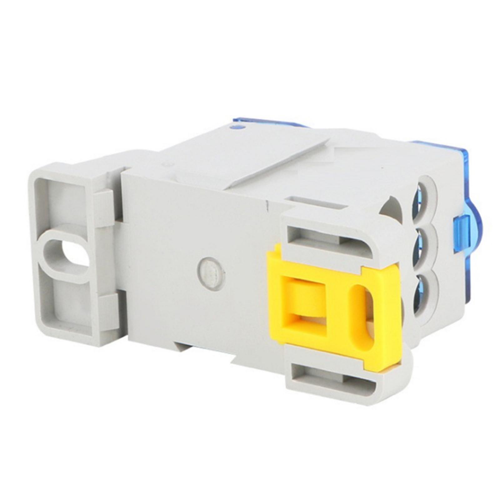 Din Rail Terminal Case Block Distribution Box, Electrical Junction Box for Power Distribution Cabinets