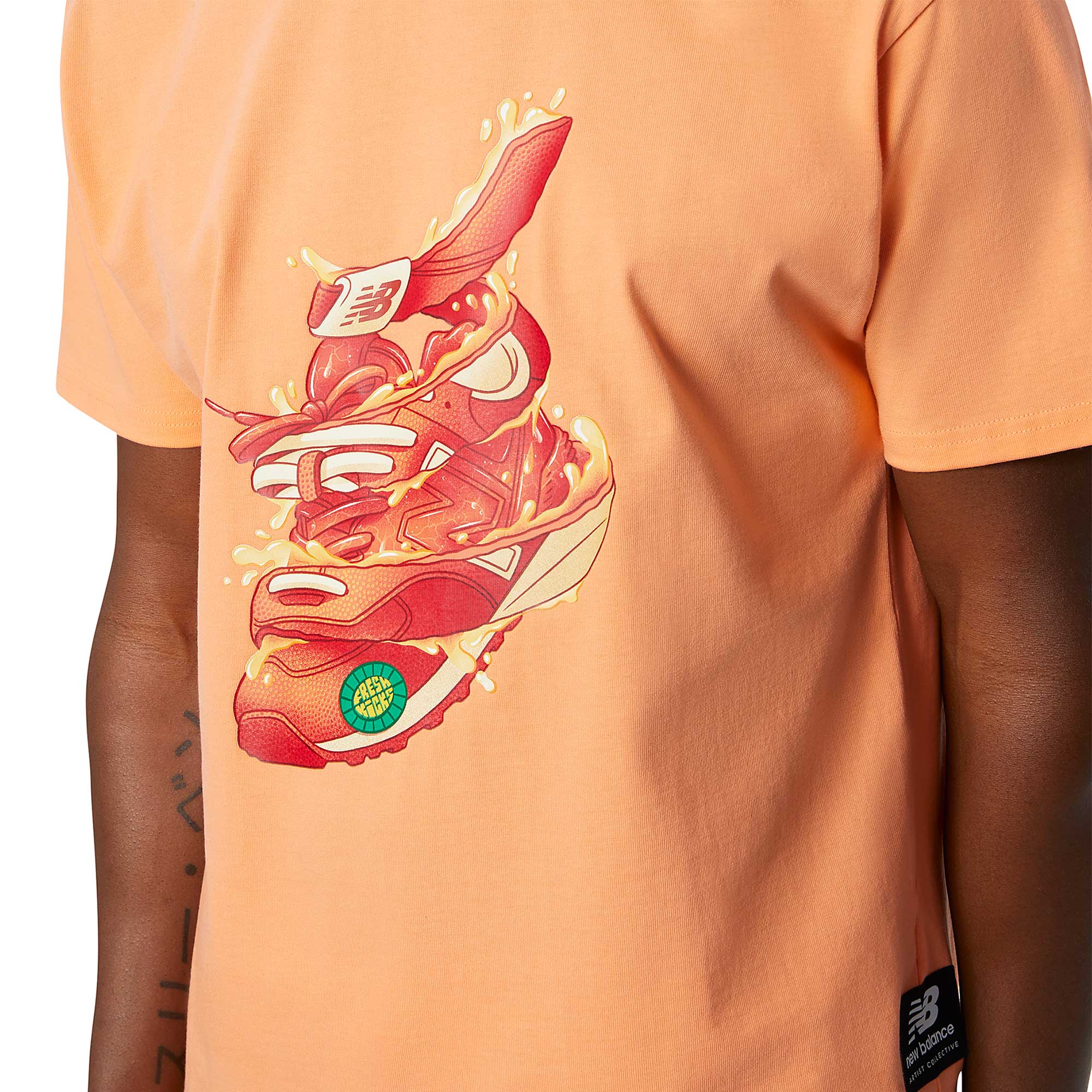 Áo thun tay ngắn thời trang nam New Balance Artist Pack Kody Mason - MT21559PGZ (Form Quốc Tế)