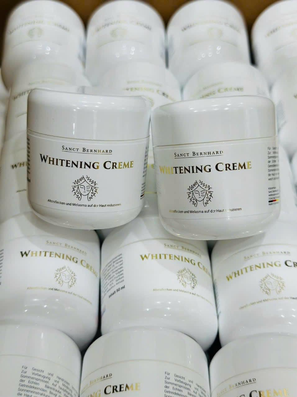 Kem dưỡng trắng da giảm thâm nám, dưỡng ẩm WHITENING CREAM 50ML Sanct Bernhard