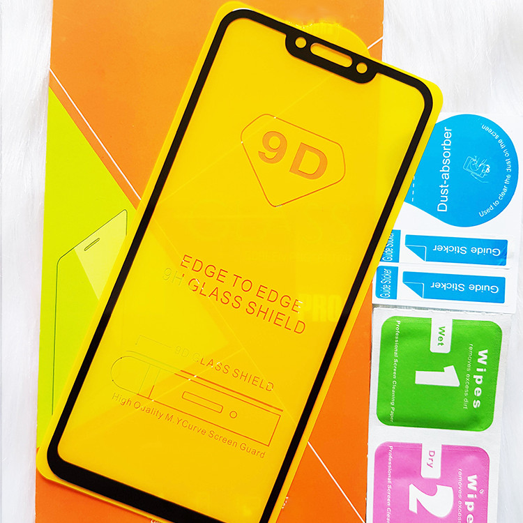 Kính Cường lực 9D Dành Cho HUAWEI NOVA 3I Full Keo Màn Hình - Màu Đen