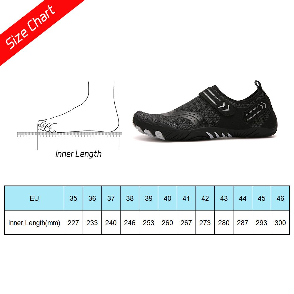 Giày nước nam nữ dễ dàng xỏ chân vào Hoàn hảo cho leo núi , tập thể dục, bãi biển, hồ bơi, chèo thuyền kayak