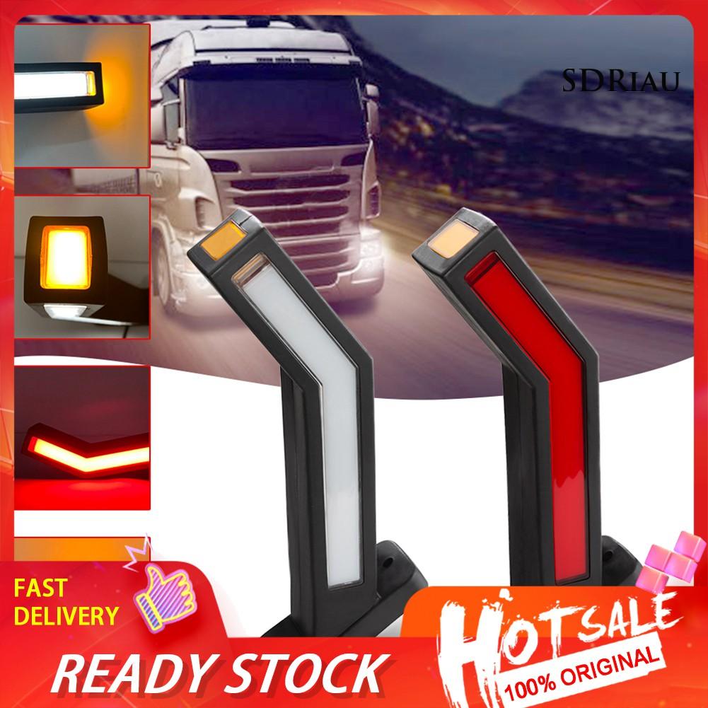 Bộ 2 Đèn Led Gắn Hông Xe Tải 12 / 24v