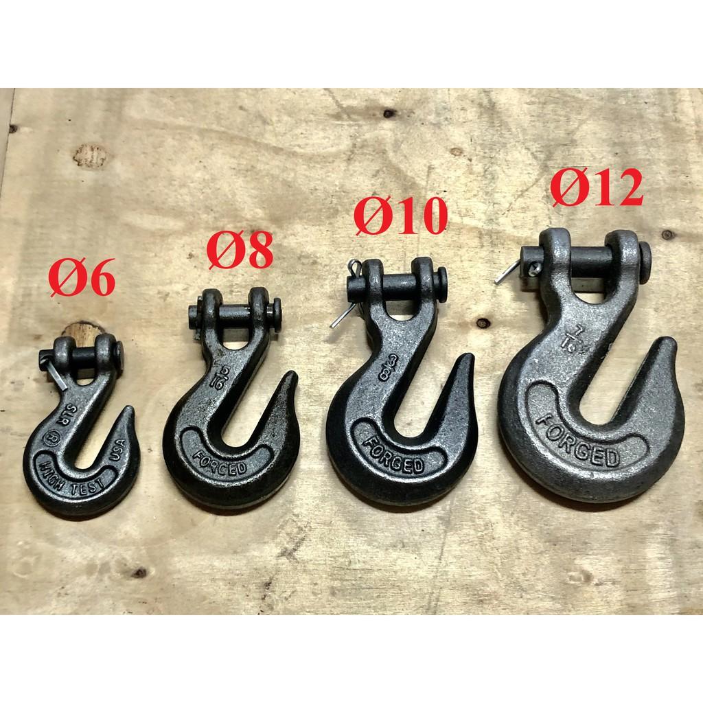 Móc xích đen phi 6, 8, 10, 12