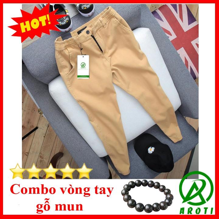 Quần Kaki Nam Đẹp Dáng Hàn Lưng Thun Tiện Dụng Form Slim Fit Cực Đẹp QK045+GM