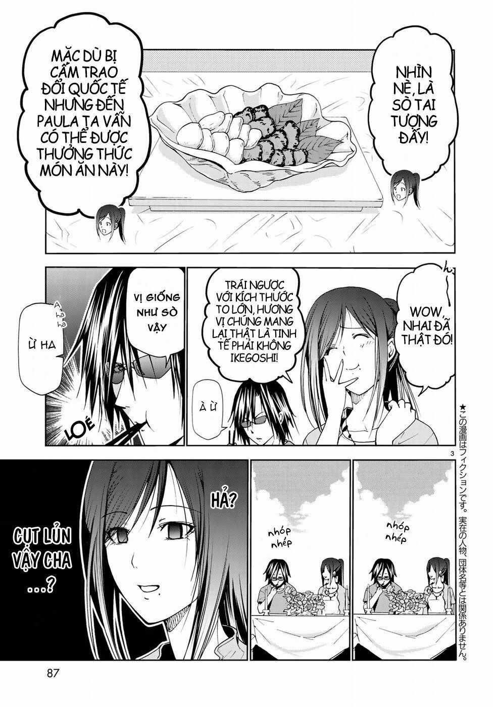 cô gái thích lặn - grand blue chapter 53 3