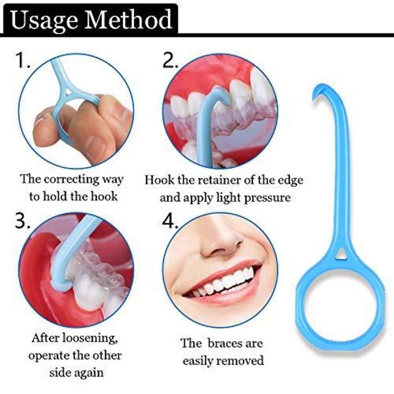 Dụng cụ tháo máng chỉnh nha trong suốt , tháo niềng