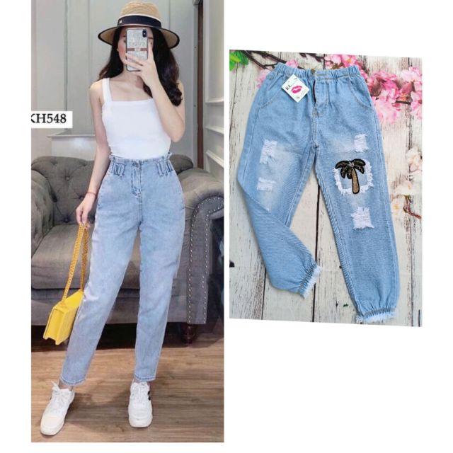 Combo 2 quần jeans baggy đỉnh đẹp