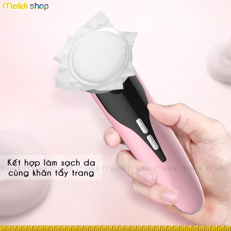 PINKi E2 - Máy Massage Mặt, Dụng Cụ Mát Xa Mặt, Nâng Cơ, Đẩy Dưỡng Chất, Cảm Ứng Rung Trên Da, Đèn ion Làm Nóng Cao Cấp