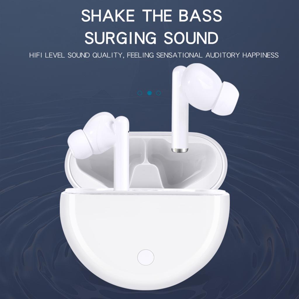 Mini In-Ear Wireless Bluetooth for IOS Android Earphone Earbuds White