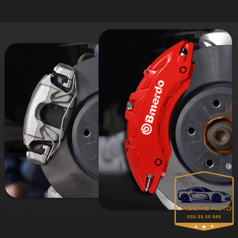 Ốp Má Phanh Brembo Bắt Bas Cho MG5 / MG7 / MG ZS / MG RX5 – Ốp Phanh Brembo Trang Trí Thể Thao, Ốp Heo Dầu Ô Tô Cao Cấp - Hàng Chính Hãng