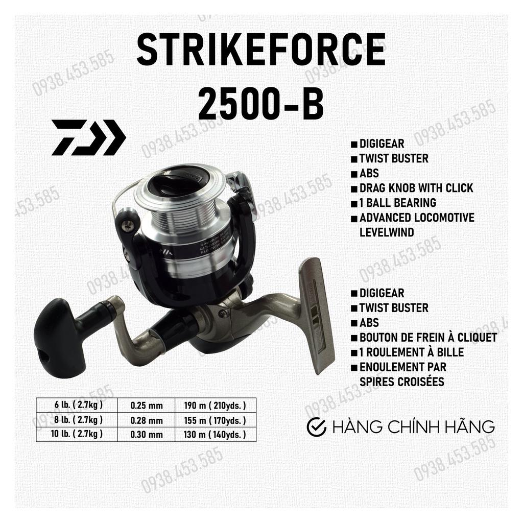 Máy câu Daiwa STRIKEFORCE - chuyên lure tráp hanh chẽm lóc