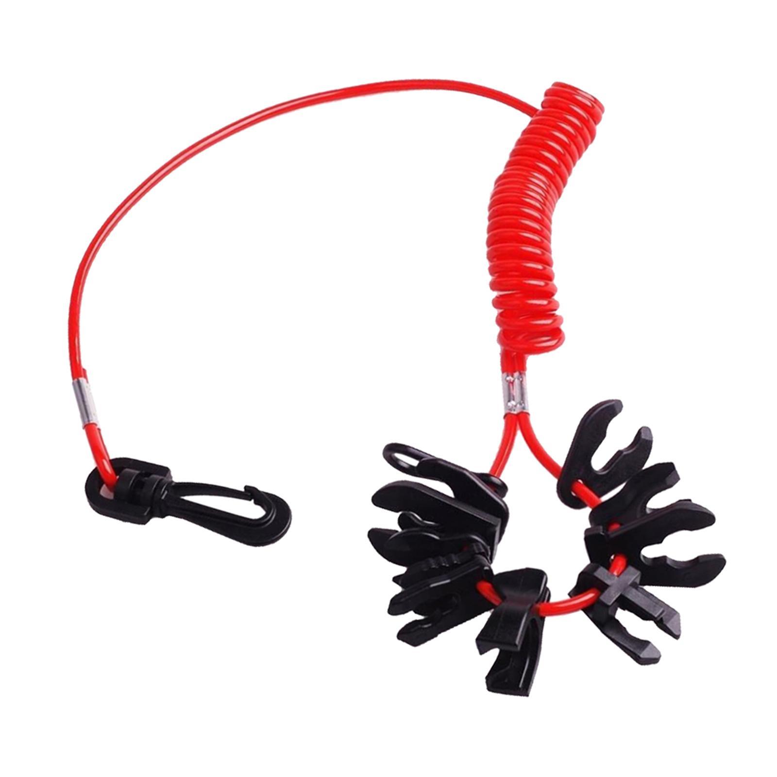 Boat Ignition 11 Keys   Off Kill Switch Lanyard Kit