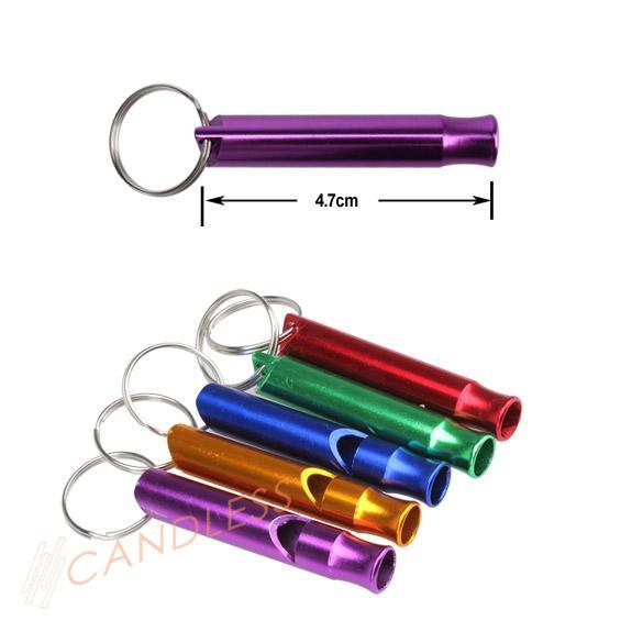 Móc khóa với chiếc còi bằng kim loại LLY3 tiện dụng cho các hoạt động ngoài trời