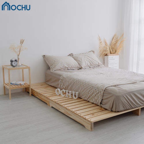 Giường Ngủ Pallet Gỗ Thông OCHU - Pallet Bed - Natural