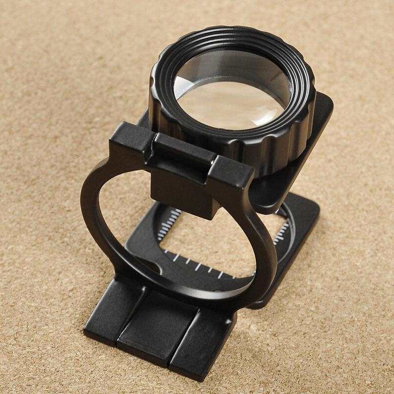 Kính lúp để bàn 20x mini đa năng có thước đo hỗ trợ sửa chữa
