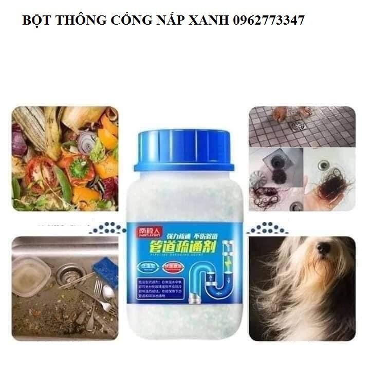 bột thông cống CHAI TO NẮP XANH