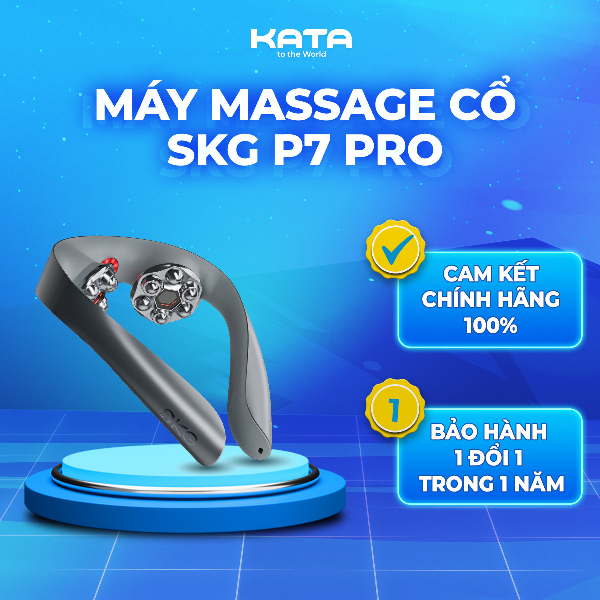 Máy massage cổ vai gáy SKG P7 PRO | KATA Technology