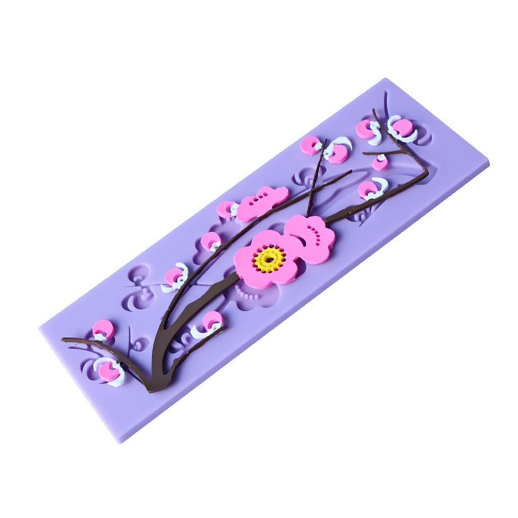 Flower Shape Cake Silicone Mold Chocolate