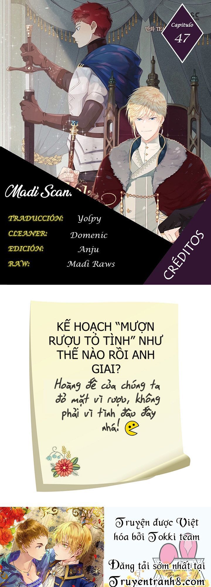 hoàng đế và nữ hiệp sĩ chapter 47 2