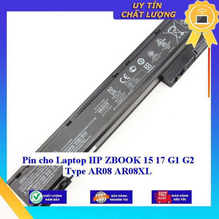 Pin cho Laptop HP ZBOOK 15 17 G1 G2 Type AR08 AR08XL - Hàng Nhập Khẩu  MIBAT676