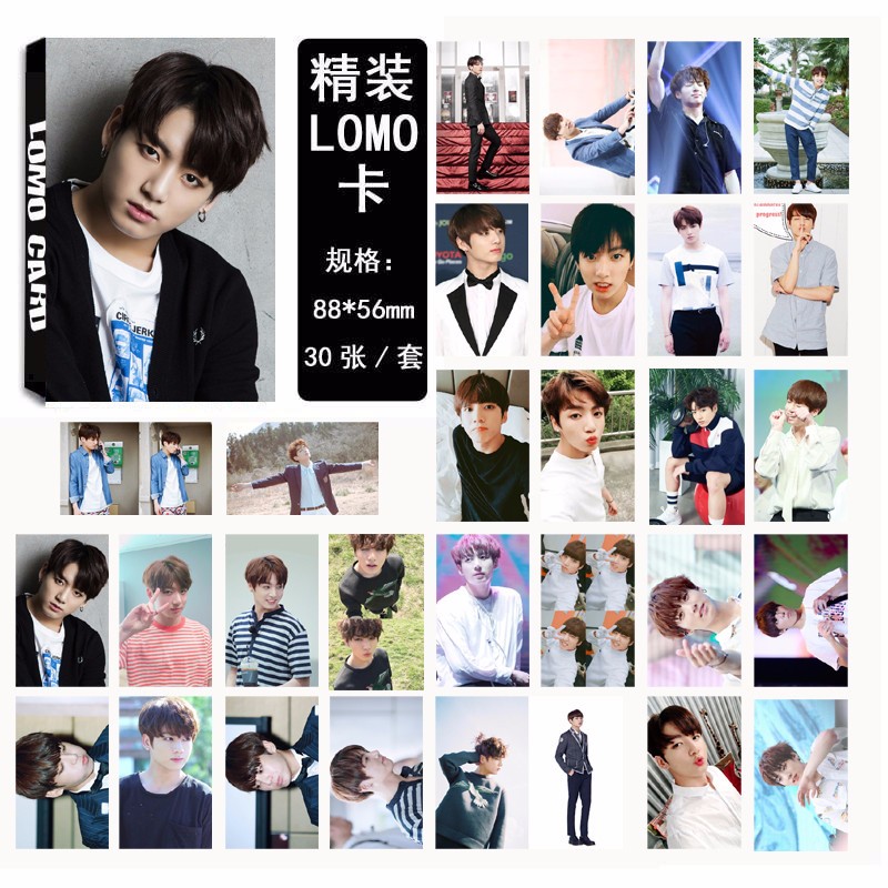 Lomo card JUNGKOOK BTS