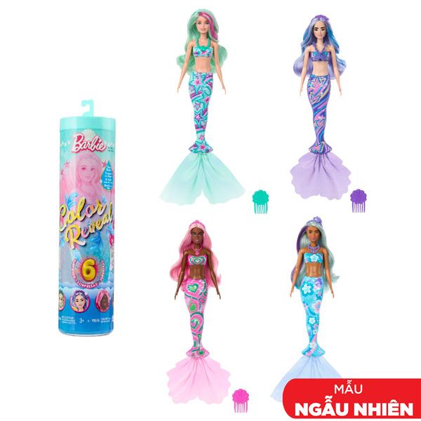 Đồ Chơi Búp Bê Đổi Màu - Phiên Bản Nàng Tiên Cá - Barbie HRK12