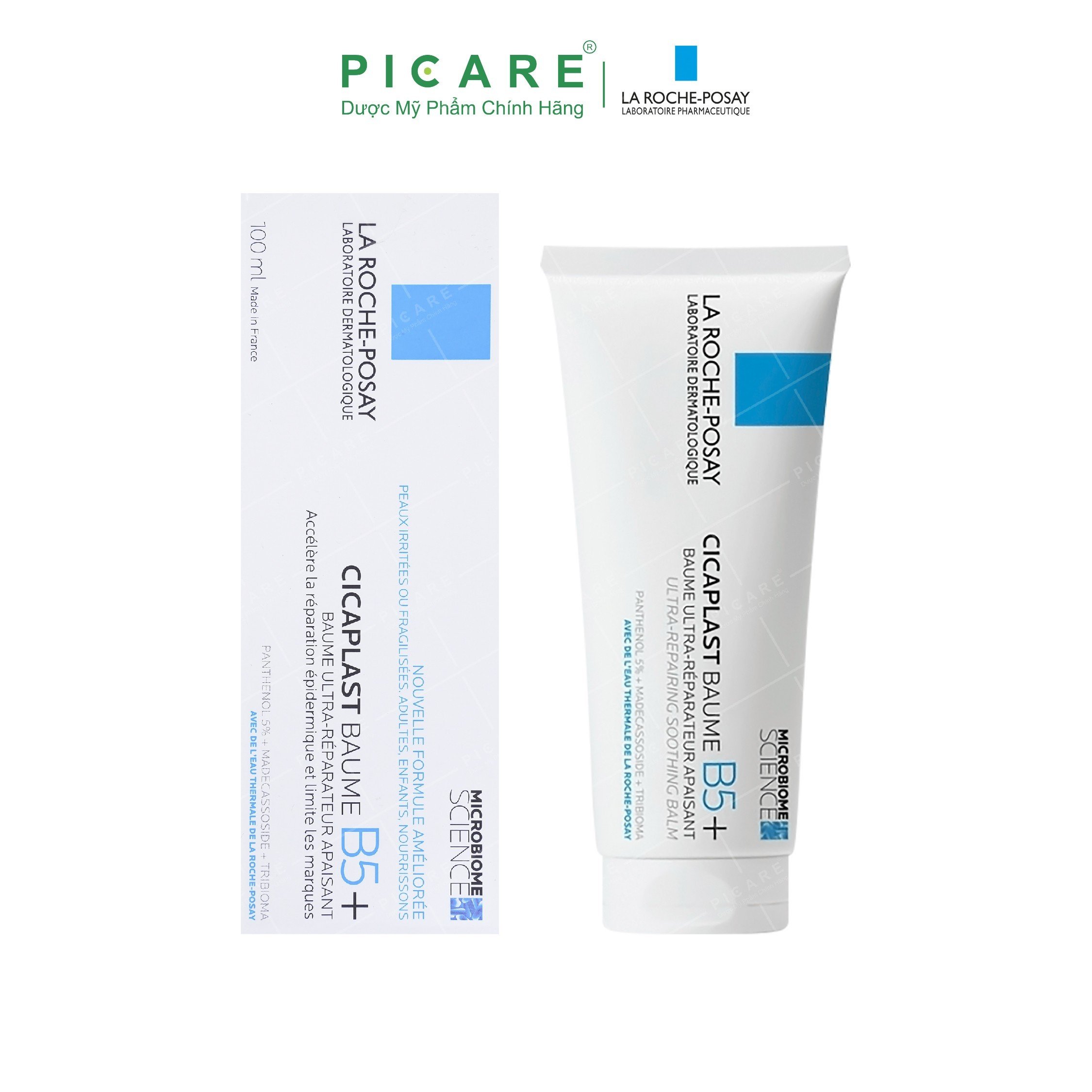 Kem Dưỡng Phục Hồi Đa Công Dụng Và Làm Dịu Da La Roche-Posay Cicaplast Baume B5+ 100ml