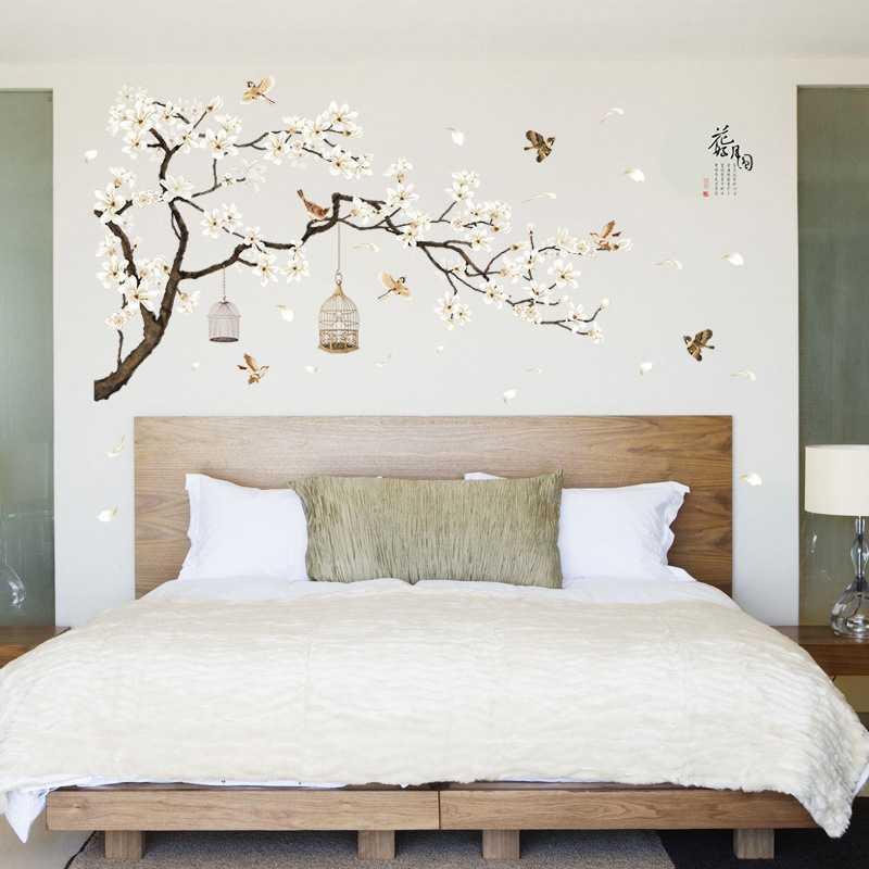 Tranh dán tường trang trí, decor nhà phòng ngủ phòng khách