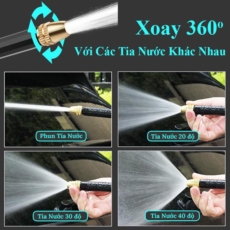 Vòi Xịt Rửa Xe Áp Lực Cao - Tưới Cây Với 4 Chế Độ Nước 206810-2