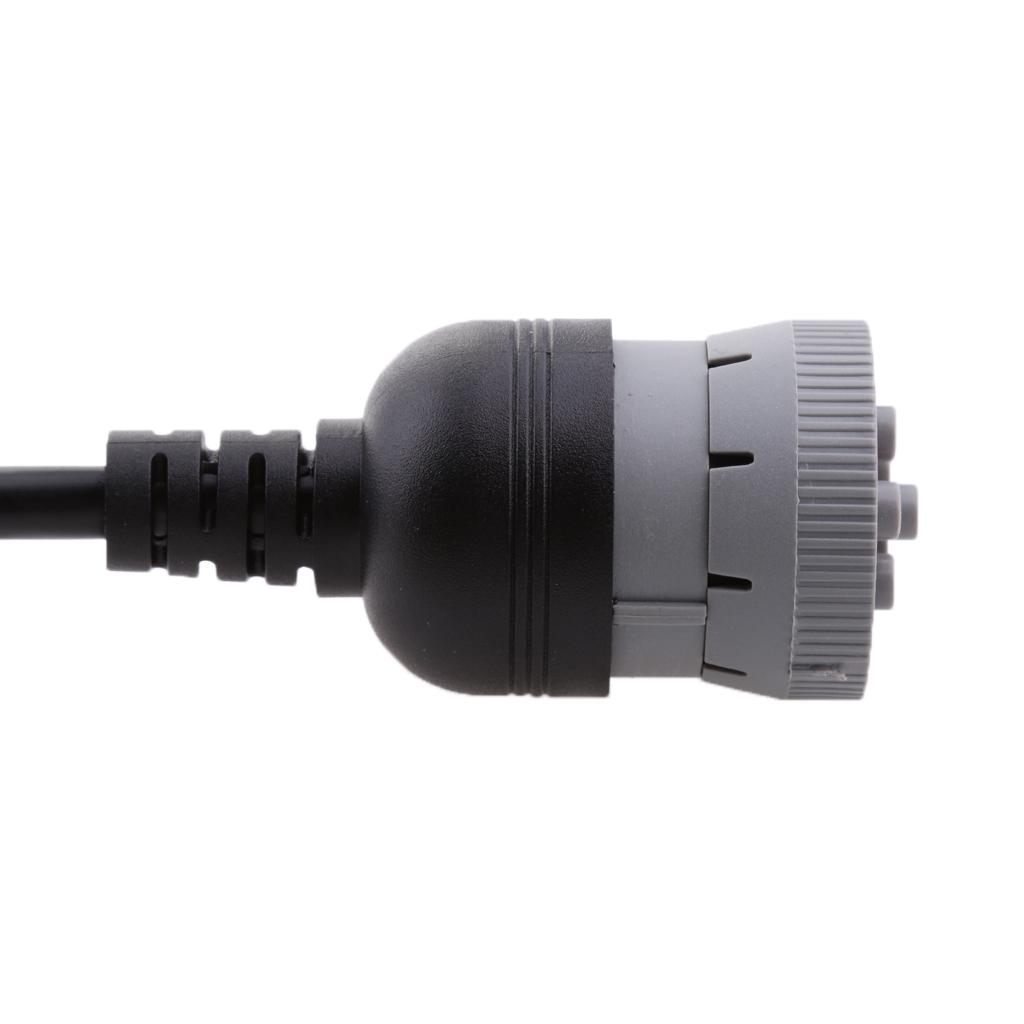 Nặng Xe Tải J1708 6 Pin Để OBD2 16 Pin Chẩn Đoán Cáp